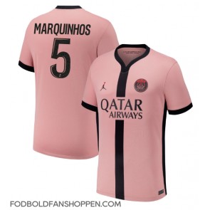 Paris Saint-Germain Marquinhos #5 Tredjetrøje 2024-25 Kortærmet